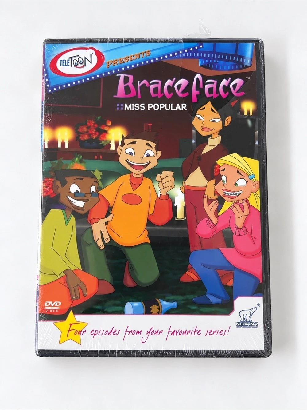 3 for $18 Teletoon “Braceface” DVD BRAND NEW SEALED